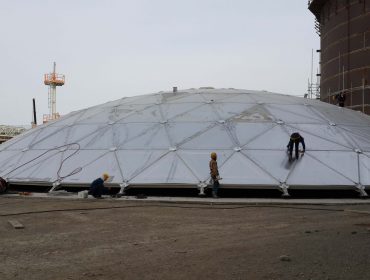 Geodesic Dome Roof - Reliant Solutions