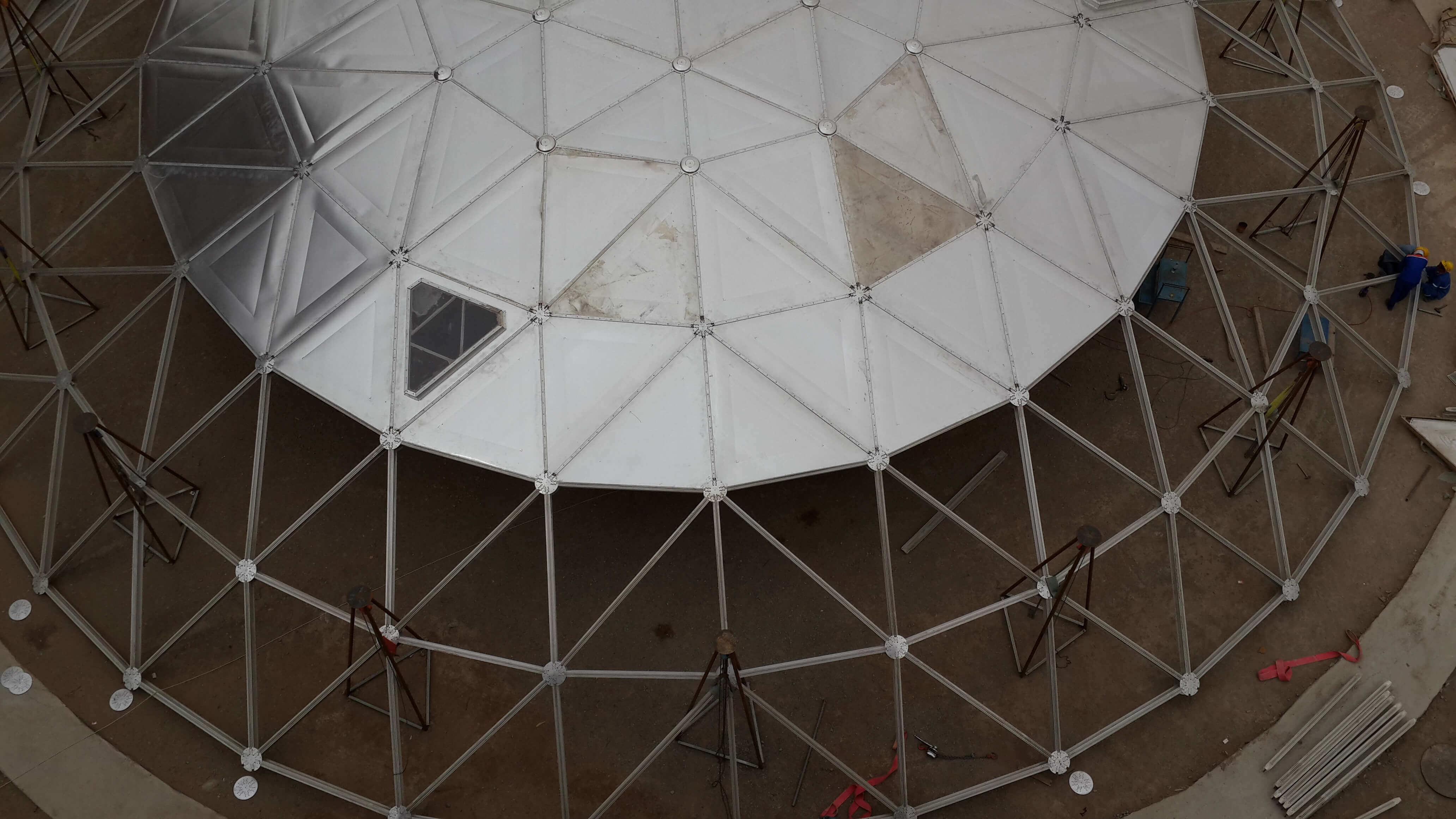 Dome Roof 37.4 Mts