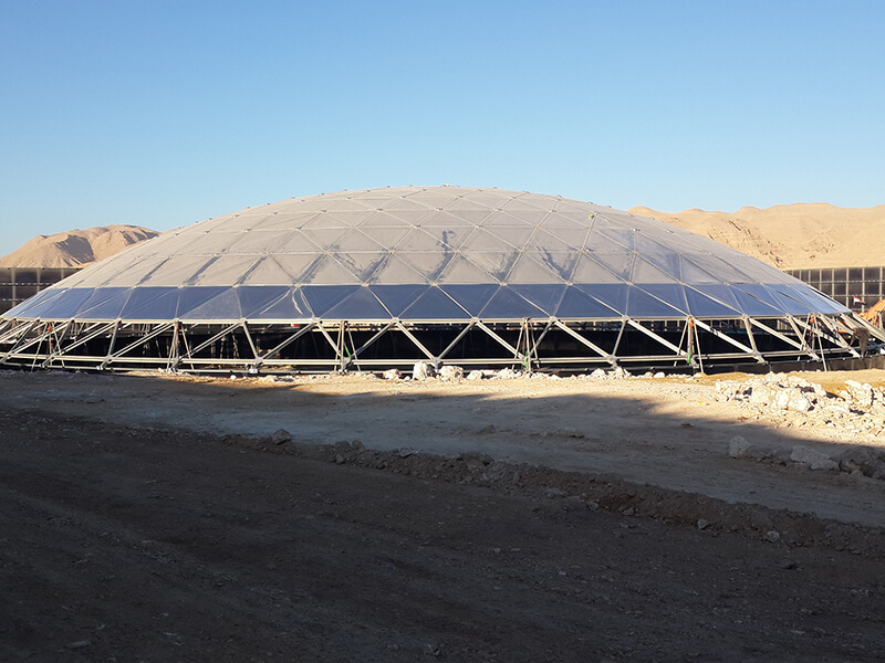 Geodesic Dome Roof Ateco Tank